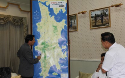 แขวงการทางจังหวัดภูเก็ต เตรียมทำประชาพิจารณ์สร้างอุโมงค์ห้าแยกฉลองเแก้ปัญหาการจราจร ขณะที่ความคืบหน้าก่อสร้างสี่แยกดาราสมุทรเสร็จแล้ว 50 %