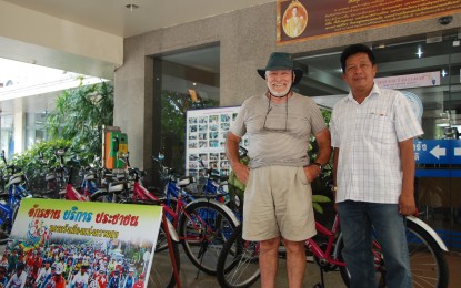 เทศบาลนครตรัง รณรงค์ปั่นจักรยานเพื่อสุขภาพลดโลกร้อน ให้บริการยืมจักรยานฟรี