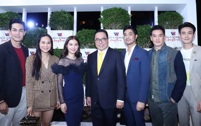 มิว – ชาคริต ชวนช็อปของดีจากทั่วโลก  เนม– ปราการ โชว์เสียงนุ่ม ฉลองเปิด “วิลล่า มาร์เก็ท หลังสวน”