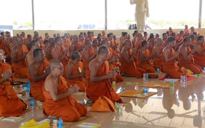 จังหวัดสงขลา จัดพิธีเจริญพระพุทธมนต์ถวายพระพรชัยมงคลแด่สมเด็จพระนางเจ้าสิริกิติ์ พระบรมราชินีนาถ พระบรมราชชนนีพันปีหลวง พระบาทสมเด็จพระวชิรเกล้าเจ้าอยู่หัวและสมเด็จพระนางเจ้าฯ พระบรมราชินี ประจำปีพุทธศักราช 2563