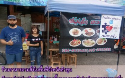 ผู้ประกอบการร้านอาหารตามสั่งด้านใกล้กับห้างสรรพสินค้าชื่อดังในจังหวัดลำพูน มียอดจำหน่ายสินค้าเพิ่มมากขึ้น หลังจากที่ได้เข้าร่วมโครงการคนละครึ่งของรัฐบาล