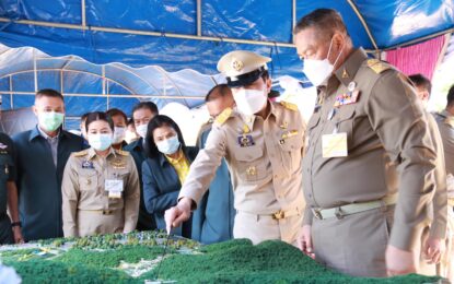 องคมนตรี ติดตามและขับเคลื่อนโครงการอันเนื่องมาจากพระราชดำริ ในพื้นที่จังหวัดลำพูน