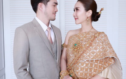 วันนี้ที่รอคอย! จักจั่น ควงคู่ เค วัฒนา ฉลองวิวาห์หวานแล้ว