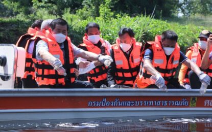 นิพนธ์ นำทีม องค์การจัดการน้ำเสีย โยธาฯ อปท.  เร่งฟื้นฟูคลองสำโรงสงขลา ช่วยแก้ปัญหาน้ำท่วมขังเมืองสงขลาและน้ำเน่าเสีย