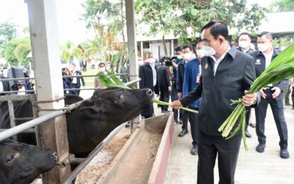 นายกฯ เยี่ยมชม “ศูนย์ศึกษาการพัฒนาภูพานอันเนื่องมาจากพระราชดำริ” ดูการพัฒนาสัตว์เศรษฐกิจ 4 ดํา มหัศจรรย์แห่งศูนย์ฯ