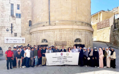 นักศึกษาไทยมุสลิมในจอร์แดนเรียนรู้สังคมพหุวัฒนธรรมของจอร์แดน   Thai Muslim Students in Jordan learned about Jordan’s multicultural society