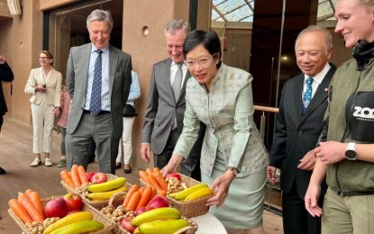 The Royal Thai Embassy in Copenhagen hosted a reception to celebrate the 60th Anniversary of the Arrival of Thai Elephants in Denmark at the Copenhagen Zoo