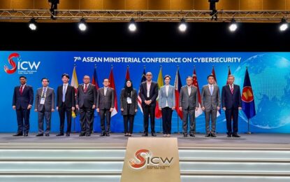 ไทยร่วมประชุมรัฐมนตรีอาเซียนด้านความมั่นคงปลอดภัยไซเบอร์ ครั้งที่ 7 เผย 10 ประเทศอาเซียน เตรียมตั้ง ASEAN CERT รับมือภัยคุกคามออนไลน์