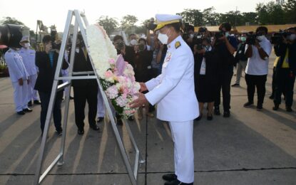 กระทรวงมหาดไทย วางพวงมาลาถวายราชสักการะพระบรมราชานุสรณ์พระบาทสมเด็จพระจุลจอมเกล้าเจ้าอยู่หัว เนื่องในวันปิยมหาราช 23 ตุลาคม 2565