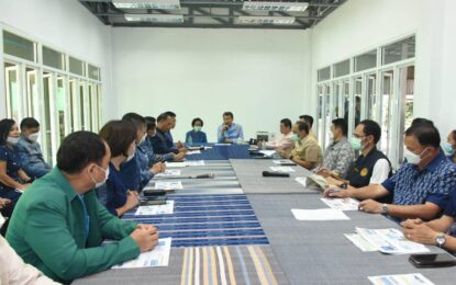 สนองพระดำริสมเด็จพระเจ้าลูกเธอ เจ้าฟ้าสิริวัณณวรี นารีรัตนราชกัญญา ปลัดกระทรวงมหาดไทยลงพื้นที่ติดตามความก้าวหน้าการพัฒนาพื้นที่ศูนย์เรียนรู้ผ้าย้อมครามบ้านดอนกอย “วิชชาลัยดอนกอย วิถีแห่งการพัฒนาที่ยั่งยืน” เน้นย้ำ ขับเคลื่อนขยายผลสร้างหมู่บ้านยั่งยืน (Sustainable Village) ตามพระดำริฯ ให้เกิดความยั่งยืน