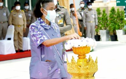 สมเด็จพระกนิษฐาธิราชเจ้า กรมสมเด็จพระเทพรัตนราชสุดา ฯ สยามบรมราชกุมารี เสด็จพระราชดำเนินไปทรงเปิด “อาคารภูมิพัฒน์” ณ โรงพยาบาลเขาชะเมาเฉลิมพระเกียรติ ๘๐ พรรษา อำเภอเขาชะเมา จังหวัดระยอง