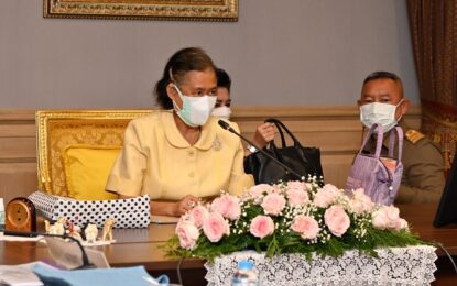 สมเด็จพระกนิษฐาธิราชเจ้า กรมสมเด็จพระเทพรัตนราชสุดา ฯ สยามบรมราชกุมารี อุปนายิกาผู้อำนวยการสภากาชาดไทย เสด็จพระราชดำเนิน ไปทรงเป็นประธานการประชุมคณะกรรมการสภากาชาดไทย ครั้งที่ ๓๔๗  ณ อาคารเทิดพระเกียรติสมเด็จพระญาณสังวร (เจริญ สุวฑฺฒโน) สภากาชาดไทย เขตปทุมวัน กรุงเทพมหานคร