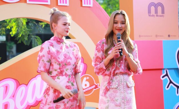 คู่จิ้นสุดฮอตสาย Girl love “ฟรีน สโรชา-เบ็คกี้ รีเบคก้า” ร่วมกิจกรรมเอ็กซ์คลูซีฟ “Happy Multy 6th Anniversary” ตัวแม่สายเกาหลีฉลองครบ 6 ปี