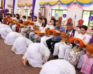 เรวัตฯ นายก อบจ.ภูเก็ต ร่วมงานพิธีอุปสมบทหมู่ รุ่นที่ 22 เพื่ออุทิศส่วนบุญส่วนกุศลแด่ ท้าวเทพกระษัตรี ท้าวศรีสุนทร