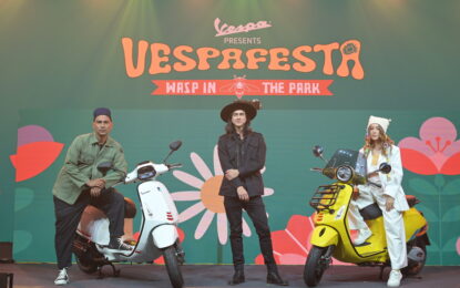 เวสป้าชวนไปมันส์กันต่อ ปล่อยทีเด็ดจัดงานมิวสิคเฟสติวัล VESPAFESTA: WASP IN THE PARK  รวมพล VESPISTI ตัวแรงยุค Y2K เรย์ แมคโดนัลด์ เจ มณฑล ปาล์มมี่ มาปลุกความ ออริจินอล รวมพลตัวต่อกางปีกร่อนรับความมันส์กลางสวนดอกไม้