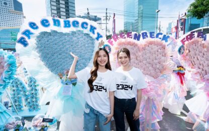 คู่จิ้นขวัญใจมหาชน “ฟรีน-เบคกี้” นำทีมบวงสรวงภาพยนตร์ “URANUS2324” เตรียมใจฟูกับหนังไซไฟอวกาศฟอร์มยักษ์เรื่องแรกของไทยโดย “เวลเคิร์ฟ สตูดิโอ”