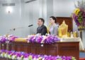 พระบาทสมเด็จพระเจ้าอยู่หัว และสมเด็จพระนางเจ้า ฯ พระบรมราชินี เสด็จลง ณ ศาลาดุสิดาลัย สวนจิตรลดา พระราชวังดุสิต พระราชทานพระบรมราชวโรกาสให้นายจักรพงษ์  แสงมณี รัฐมนตรีช่วยว่าการกระทรวงการต่างประเทศ นำ คณะเอกอัครราชทูตและกงสุลใหญ่ไทยที่ประจำการในต่างประเทศทั่วโลก พร้อมด้วยคณะผู้บริหารระดับสูงของกระทรวงการต่างประเทศ เฝ้าทูลละอองธุลีพระบาท รับพระราชทานพระบรมราโชวาท เพื่อเป็นแนวทางในการปฏิบัติหน้าที่และความเป็นสิริมงคล  ในโอกาสที่กระทรวงการต่างประเทศจัดการประชุมเอกอัครราชทูตและกงสุลใหญ่ไทยที่ประจำการในต่างประเทศทั่วโลก ประจำปี ๒๕๖๖ ระหว่างวันที่ ๑๙ – ๒๔ พฤศจิกายน ๒๕๖๖