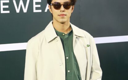 นาย-ณภัทร เสียงสมบูรณ์ แบรนด์แอมบาสเดอร์ของแว่นตา LACOSTE e คนแรกของประเทศไทย