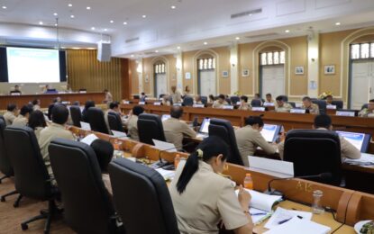 เรวัตฯ นายก อบจ.ภูเก็ต มอบหมายให้ รองนายก อบจ.ภูเก็ต เปิดประชุมสภา สมัยสามัญ ประจำปี 2567 สมัยแรก