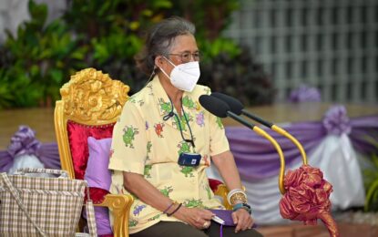 สมเด็จพระกนิษฐาธิราชเจ้า กรมสมเด็จพระเทพรัตนราชสุดา ฯ สยามบรมราชกุมารี เสด็จพระราชดำเนินไปทอดพระเนตรการดำเนินโครงการทหารพันธุ์ดี ณ ค่ายเทพสตรีศรีสุนทร อำเภอทุ่งสง จังหวัดนครศรีธรรมราช