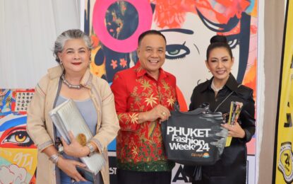 เรวัตฯ นายก อบจ.ภูเก็ต เป็นประธานเปิดงาน Phuket Fashion week 2024