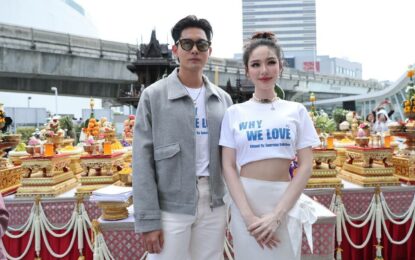 “เข้ม-หลิน” พระนางเคมีใหม่ นำทีมบวงสรวง ภาพยนตร์รักโรแมนติก “Why We Love” (วาย วี เลิฟ)