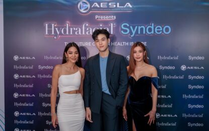 วิว – สกาย แชร์เคล็ดลับสวย หล่อ ออร่าพุ่ง!!! ในงาน AESLA เฉลิมฉลองวาระครบรอบ 27 ปี Hydrafacial พร้อมอัปเดตนวัตกรรม Syndeo