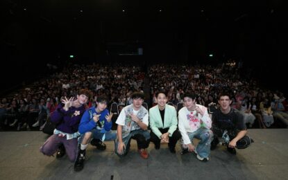 iQIYI (อ้ายฉีอี้)  ร่วมกับ ค่าย LOOKE (ลู้คกี้) ชวนแฟน ๆ ร่วมรับชมซีรีส์ iQIYI Original ‘GELBOYS สถานะกั๊กใจ’ ตอนสุดท้าย!!  “นิว-ไป๊ป-พีเจ-เลออน” เซอร์ไพรส์!! โชว์เพลง “LOVEGELS”