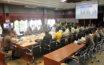 เรวัตฯ นายก อบจ.ภูเก็ต มอบหมายให้ ที่ปรึกษานายก อบจ.ภูเก็ต ร่วมประชุมคณะกรรมการตรวจสอบและติดตามการบริหารงานตำรวจ จ.ภูเก็ต