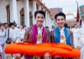 กลุ่มศิลปินจิตอาสา ร่วมกิจกรรม “ห่มผ้าพระบรมเจดีย์ภูเขาทอง” ในโครงการ “ห่มผ้าพระธาตุ เสริมบารมี สืบสานพุทธศาสนา ประจำปี ๒๕๖๘”