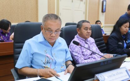 เรวัตฯ นายก อบจ.ภูเก็ต ประชุมคณะกรรมการพัฒนา และประชาคมท้องถิ่น ครั้งที่ 2/2568