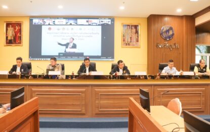 เรวัตฯ นายก อบจ.ภูเก็ต มอบหมายให้ รองปลัด อบจ.ภูเก็ต ร่วมประชุมคณะกรรมการศูนย์อำนวยการป้องกันและปราบปรามยาเสพติด จ.ภูเก็ต ครั้งที่ 6 ประจำปีงบประมาณ พ.ศ.2568