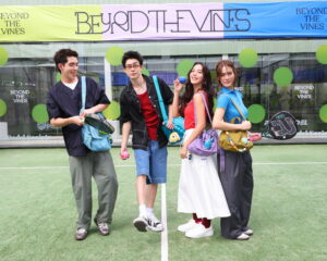 ไป๊ป-นิว-เอมี่-บอนนี่ เสิร์ฟความสนุกผ่านกิจกรรม  Beyond The Vines Padel Day Out : A BTV Social