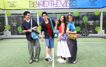 ไป๊ป-นิว-เอมี่-บอนนี่ เสิร์ฟความสนุกผ่านกิจกรรม  Beyond The Vines Padel Day Out : A BTV Social