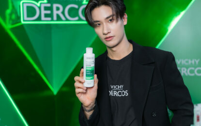 Vichy Dercos จัดอีเว้นท์สุดยิ่งใหญ่ Dare to Wear Black เปิดตัวแฮร์แคร์ใหม่พาทุกคนเผยลุคดำมั่นใจไร้รังแค พร้อม “เต – ตะวัน Friend of Vichy Dercos”