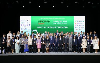 องค์กรนานาชาติ ร่วม อินฟอร์มา มาร์เก็ตส์ เปิดงาน ProPak Asia 2025 งานแสดงเทคโนโลยีด้านกระบวนการผลิตและบรรจุภัณฑ์ที่ทรงอิทธิพลที่สุดในภูมิภาคเอเชีย สร้างมูลค่าการค้าและเจรจาธุรกิจกว่า 5.5  พันล้านบาท