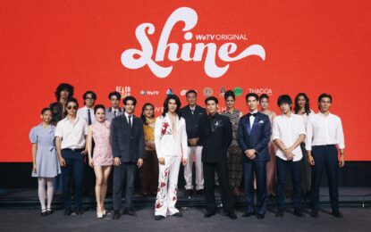 เปิดตัวอย่างยิ่งใหญ่ใจกลางกรุง ! “Shine” Original Gay Series by BeOnCloud กับการเผยตัวอย่างซีรีส์ (Trailer) ครั้งแรกต่อสายตาผู้ชมทั่วโลก พร้อมประกาศรายชื่อนักแสดงนำอย่างเป็นทางการท่ามกลางการตอบรับจากสื่อมวลชนและแฟน ๆ นับพันคนที่มาร่วมงานในครั้งนี้