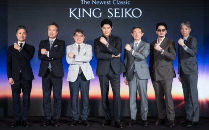 King Seiko ต้อนรับแบรนด์แอมบาสเดอร์ระดับโลกคนแรกที่กรุงเทพฯ