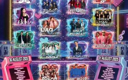 ไม่ต้องเลือกทีม! “Luv N Spyre present Heart Hype Luv Luv Collection Debut Concert” ตอบทุกโจทย์ T-POP, T-BAND, แดนซ์, โวคอล!! ขนศิลปินไทยชั้นนำกว่า 60 ชีวิต ไฮป์เที่ยงวันยันเที่ยงคืน   30 – 31 ส.ค.นี้ ที่ เซ็นทรัลพลาซา เวสต์เกต