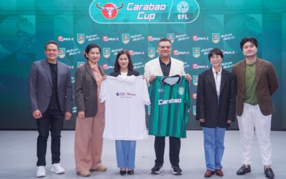 “Carabao Cup” ฤดูกาลใหม่ดูได้ที่  “Monomax”  พร้อมระเบิดแคมเปญ “เชียร์บอล เชียร์บาว”  และส่งต่อความภาคภูมิใจ ยก Carabao Cup เป็น “ถ้วยของคนไทยทุกคน”