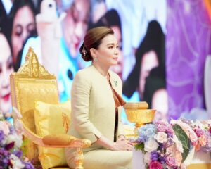 สมเด็จพระนางเจ้าฯ พระบรมราชินี เสด็จฯ ไปทรงเปิดงานวันสตรีไทย ประจำปี ๒๕๖๘ ณ ห้องรอยัล จูบิลี่ บอลรูม อาคารชาเลนเจอร์ ศูนย์แสดงสินค้าและการประชุมอิมแพ็ค เมืองทองธานี อำเภอปากเกร็ด จังหวัดนนทบุรี