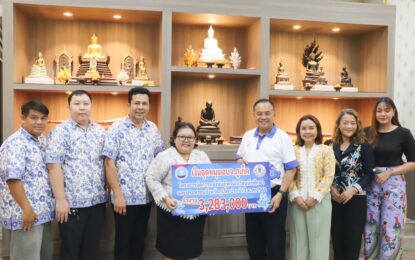 เรวัตฯ นายก อบจ.ภูเก็ต มอบเงินอุดหนุนโครงการจัดแข่งขันกีฬานักเรียน นักศึกษา และประชาชนจังหวัดภูเก็ต ประจำปี 2568