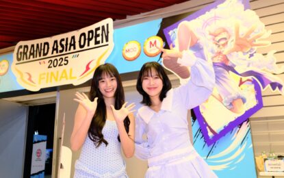 “ปูเป้”-“ผักขม”ร่วมงาน “Grand Asia Open 2025 Final” เฟ้นหาสุดยอดผู้เล่นการ์ดเกม ระดับเอเชีย สู่เวทีชิงแชมป์โลก แฟน “One Piece – Union Arena” ห้ามพลาด!