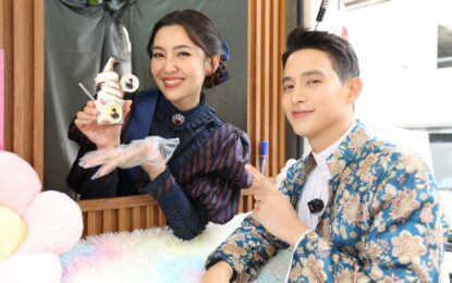 “เจมส์จิ – เบลล่า” คัมแบ็กสุดปังในรอบ 9 ปี แฟนคลับจัดรถแห่ – ฟู้ดทรัค ต้อนรับ “เจ้าคุณพี่กับอีนางคำดวง”