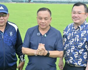 เรวัตฯ นายก อบจ.ภูเก็ต ลงพื้นที่ตรวจความคืบหน้าการปรับปรุงสนามกีฬาสุรกุล
