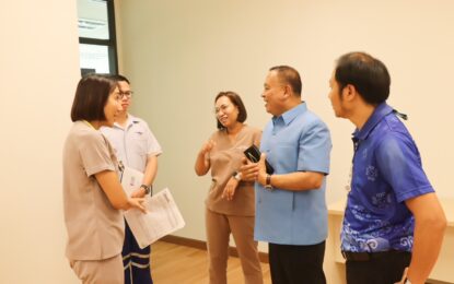 เรวัตฯ นายก อบจ.ภูเก็ต พร้อมหนุนพัฒนาห้องฉุกเฉิน 1669 รพ.วชิระภูเก็ต สู่มาตรฐานแอดวานซ์