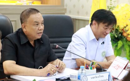 เรวัตฯ นายก อบจ.ภูเก็ต ประชุมหารือแนวทางพัฒนาระบบการแพทย์ฉุกเฉิน ระหว่างหน่วยปฏิบัติการแพทย์ระดับสูง (ALS) กับศูนย์นเรนทรไข่มุกภูเก็ต