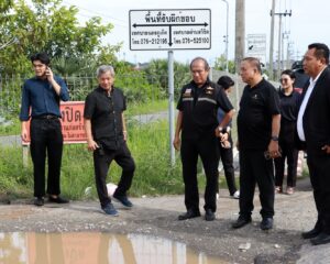 เรวัตฯ นายก อบจ.ภูเก็ต ลงพื้นที่ติดตามความคืบหน้า “ถนนเลี่ยงเมือง” ต.วิชิต