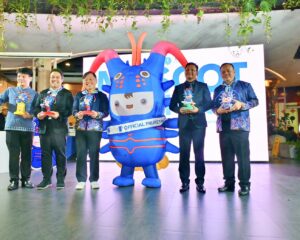 เรวัตฯ นายก อบจ.ภูเก็ต ร่วมเปิดตัว “จุ้ง” มาสคอตตัวแรกของจังหวัด จุดประกายเศรษฐกิจสร้างสรรค์เมืองอันดามัน