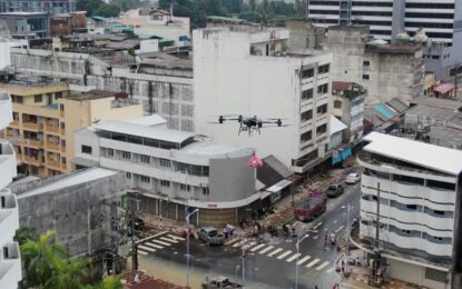 ฝ่าวิกฤตน้ำท่วมหาดใหญ่ สไกลเลอร์ โซลูชั่นส์ ส่งโดรนปฏิบัติการลำเลียงถุงยังชีพ-เวชภัณฑ์ช่วยผู้ประสบภัย